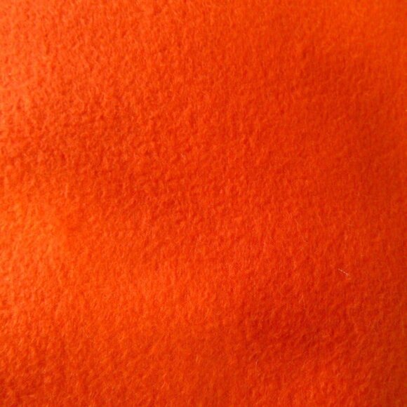 JoAnn Orange Color Anti Pill Fleece Fabric: 3yard x 59" - Picture 1 of 1
